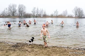 Nieuwjaarsduik Gaasperplas