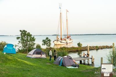 kamperen op pampus