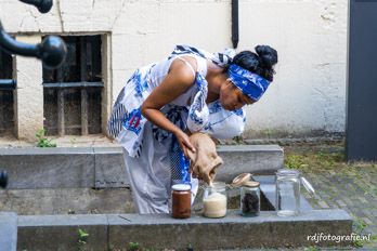 binnenplaats<br>Oost -Indisch Huis