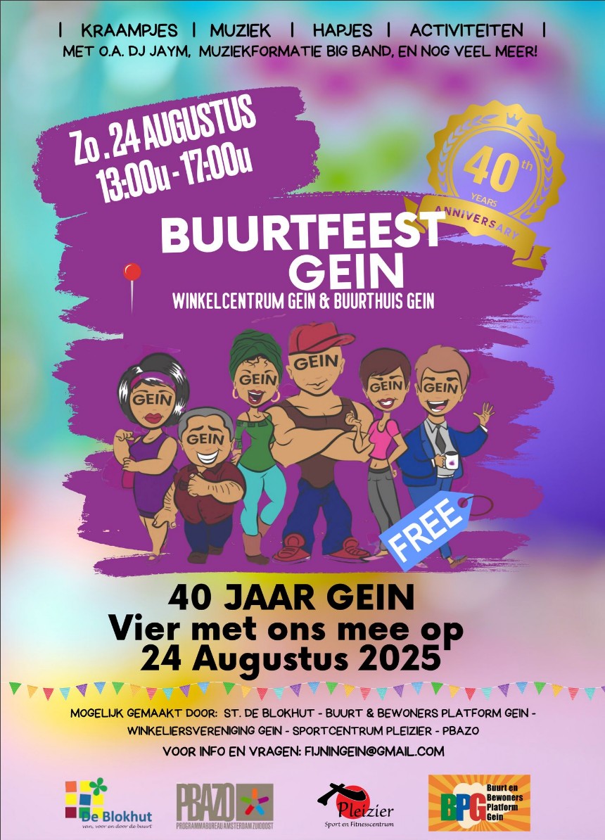 Gein 40 jaar 2025