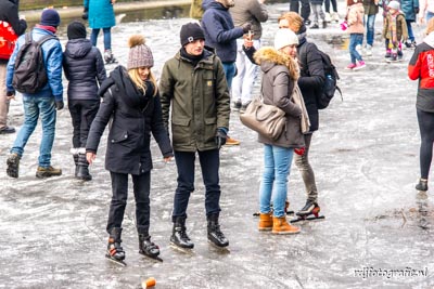 schaatsen op de prinsengracht