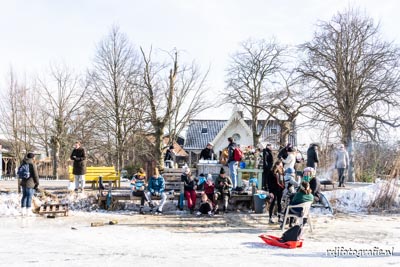 schaatsen op het Gein