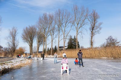 schaatsen op het Gein
