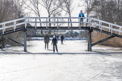 schaatsen op het Gein