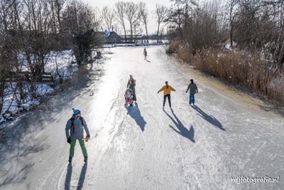 schaatsen op het Gein