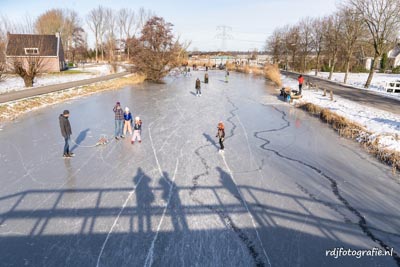 schaatsen op het Gein