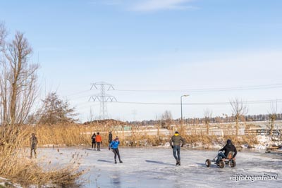schaatsen op het Gein