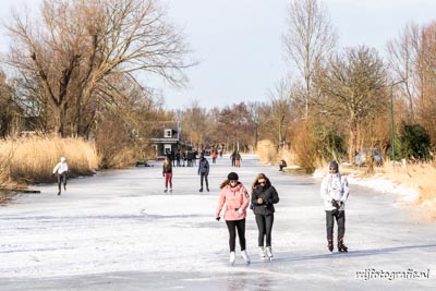 schaatsen op het Gein