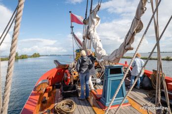 Statenjacht De Utrecht<br>van Muiden naar Pampus