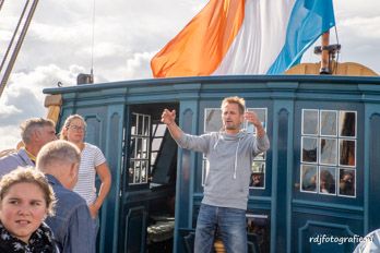 Statenjacht De Utrecht<br>van Muiden naar Pampus