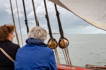 Statenjacht De Utrecht<br>van Muiden naar Pampus