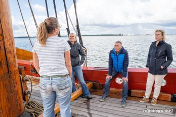 Statenjacht De Utrecht<br>van Muiden naar Pampus