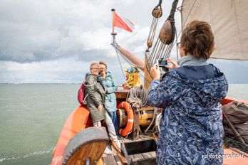 Statenjacht De Utrecht<br>van Muiden naar Pampus