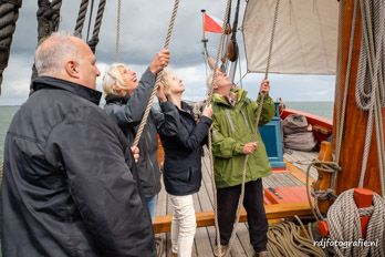 Statenjacht De Utrecht<br>van Muiden naar Pampus