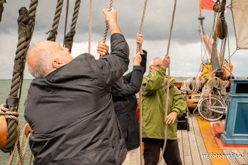 Statenjacht De Utrecht<br>van Muiden naar Pampus