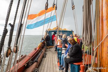 Statenjacht De Utrecht<br>van Muiden naar Pampus