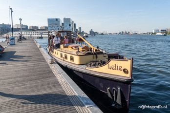 aankomst in Amsterdam