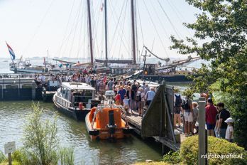 wachten op de veerboot