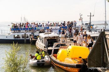 Aankomst op Pampus